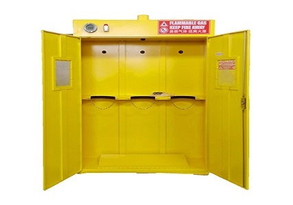 Consideraciones de instalación para gabinetes de almacenamiento de cilindros de gas