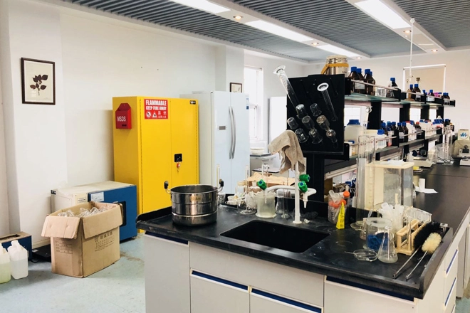 Gabinete de almacenamiento inflamable para el taller