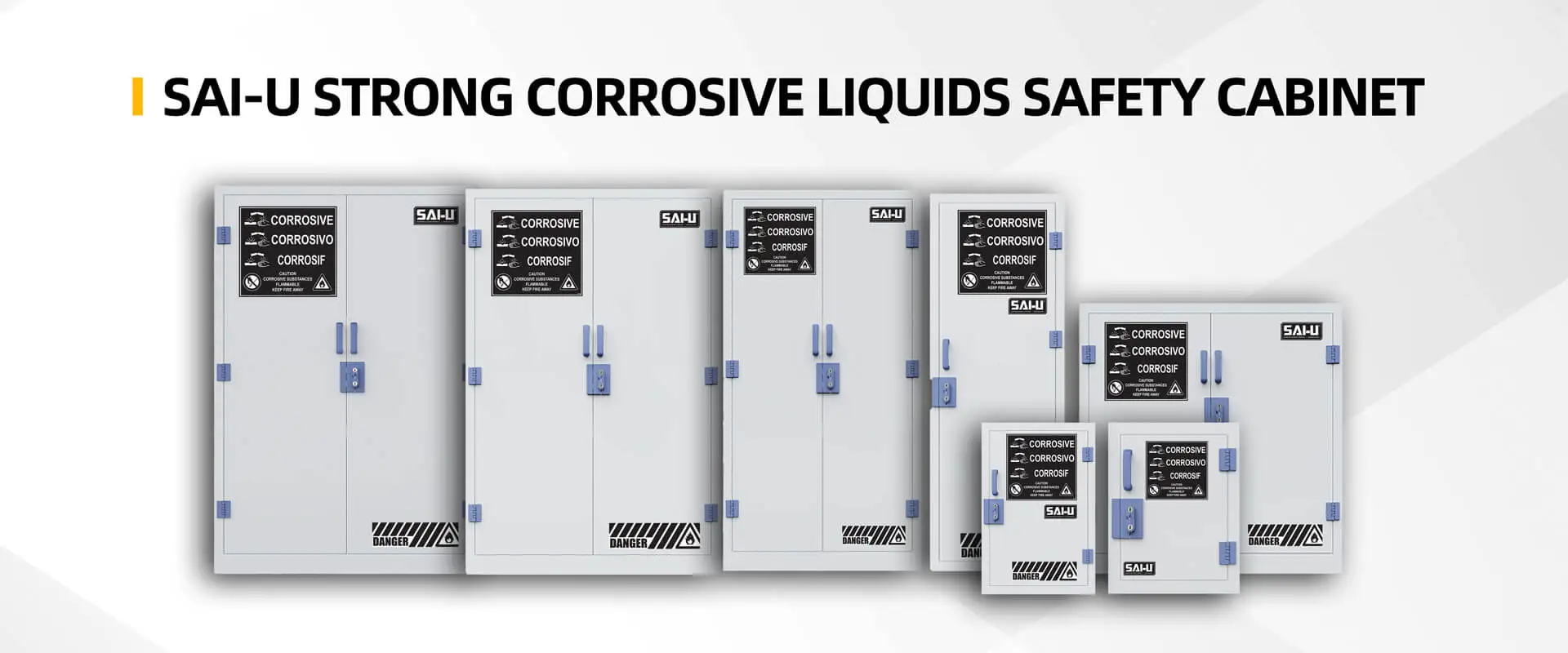 Gabinete de almacenamiento corrosivo fuerte