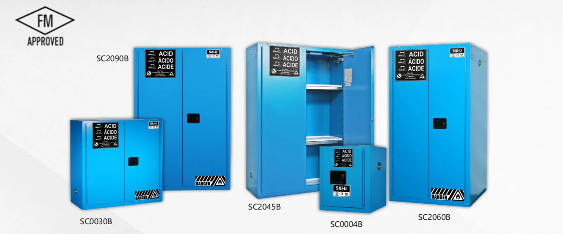 Gabinete de almacenamiento Corrosivo