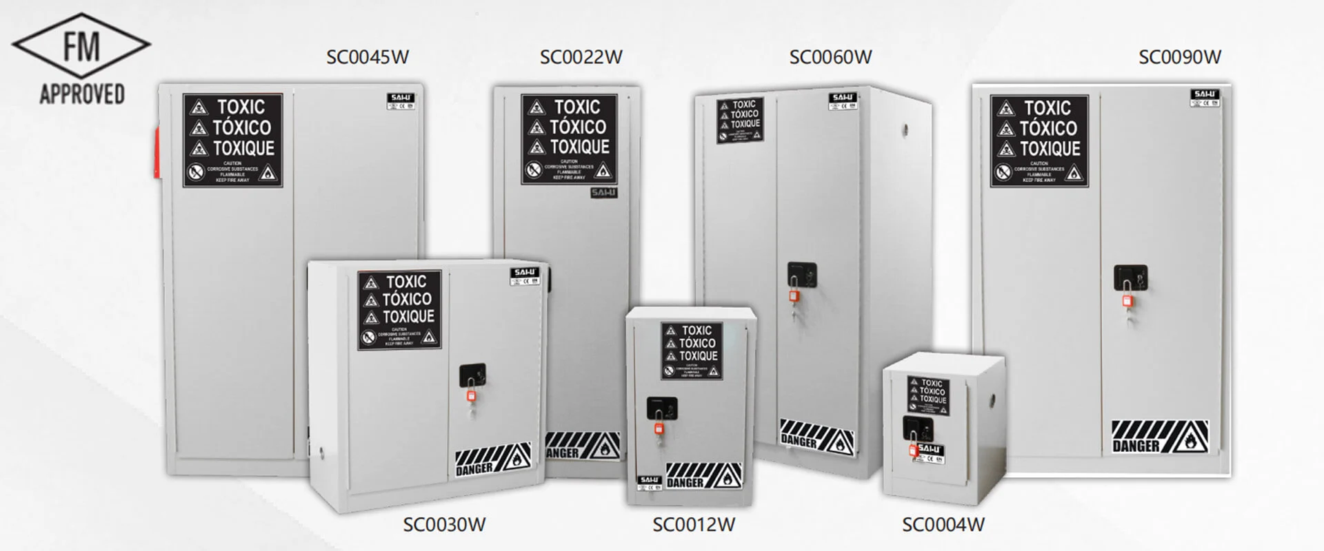 Gabinete de almacenamiento tóxico