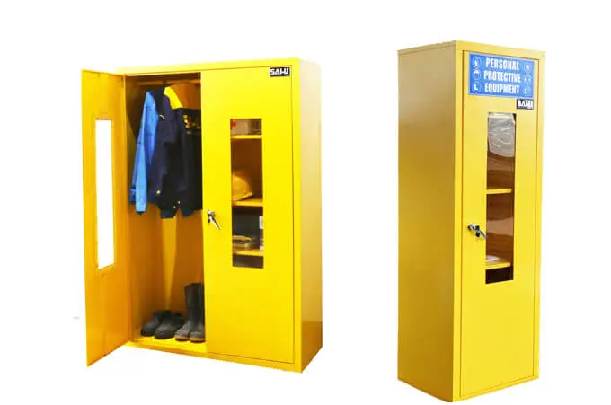 Mantenimiento de almacenamiento de equipos de emergencia