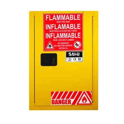 Almacenamiento seguro de líquidos inflamables SC2012Y (Puerta de cierre automático)
